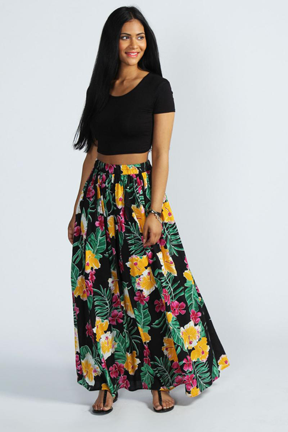 floral-skirt