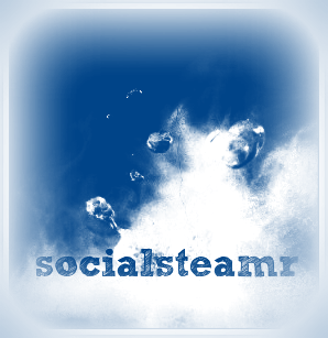 SocialSteamrLogoBlue