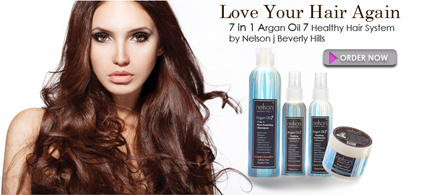 Get Gorgeous Hair with Nelson j's Haircare line with Argan Oil 7 Products!  #Hairtreatment #ArganOIl 