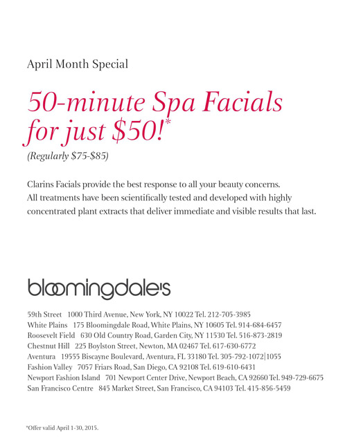 No April Fools Joke Here Get Glowing With 50 Facial From Clarins