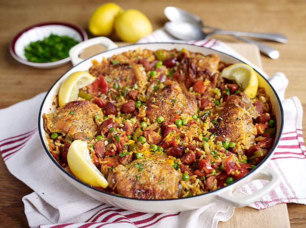 Amira-Paella-with-Peppers,-