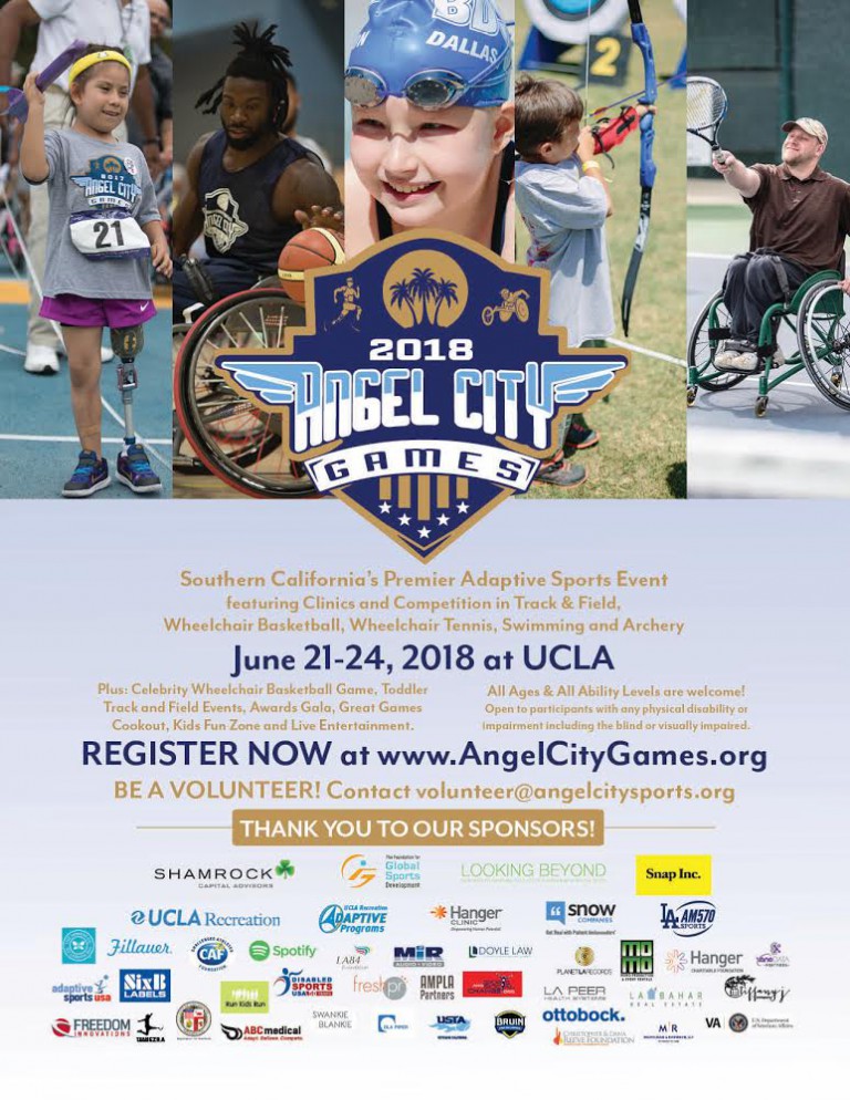 Buy Tickets for the 4th Annual Angel City Games Celebrity WheelChair