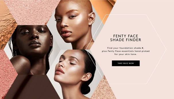 skin tone shade finder fenty beauty foundation shades