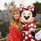 Heid Klum Dazzles Minnie Mouse in Her New “Minnie Mouse Ear Headband”  at Disneyland (Anaheim)