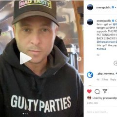 Tonight 4/6/2020: Live Streaming Concert: Ryan Tedder (6:30 PM PT): Jay Nash, (8:30 ET/ 5:30 PT)