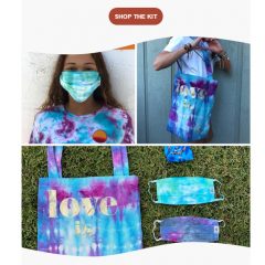 Try this DIY Tie-Dye Project from Love Is Project– and “Give Back” to Kids in Need!