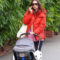 Model Emily Ratajkowski Wears J. Crew’s “Flurry” Puffer Jacket when Going to Lunch!