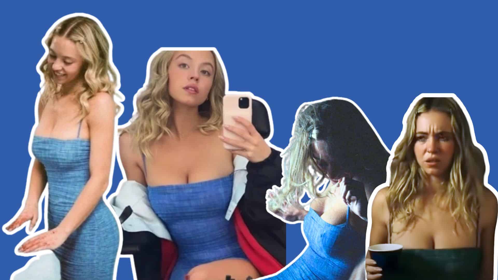 Cassie Euphoria Blue House of CB Bodycon Dress