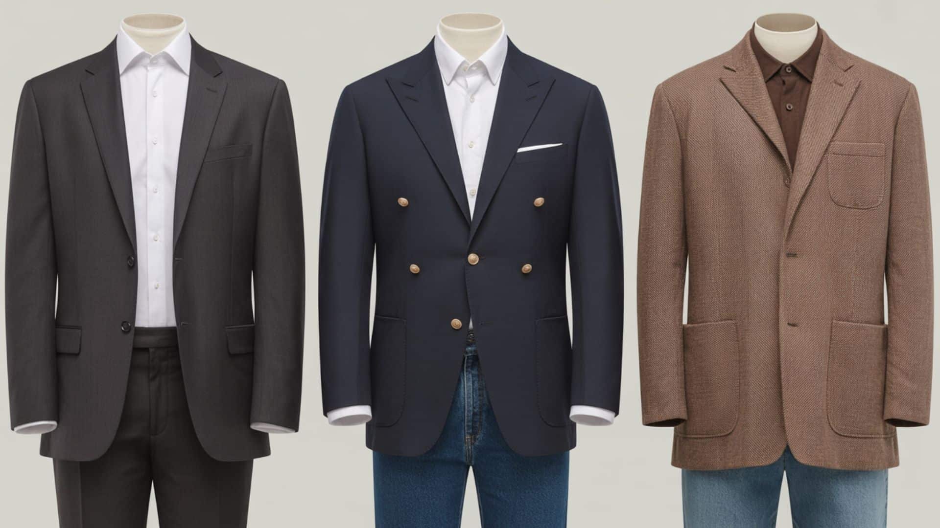 Comparing Blazer vs Sports Coat vs Suit Jacket