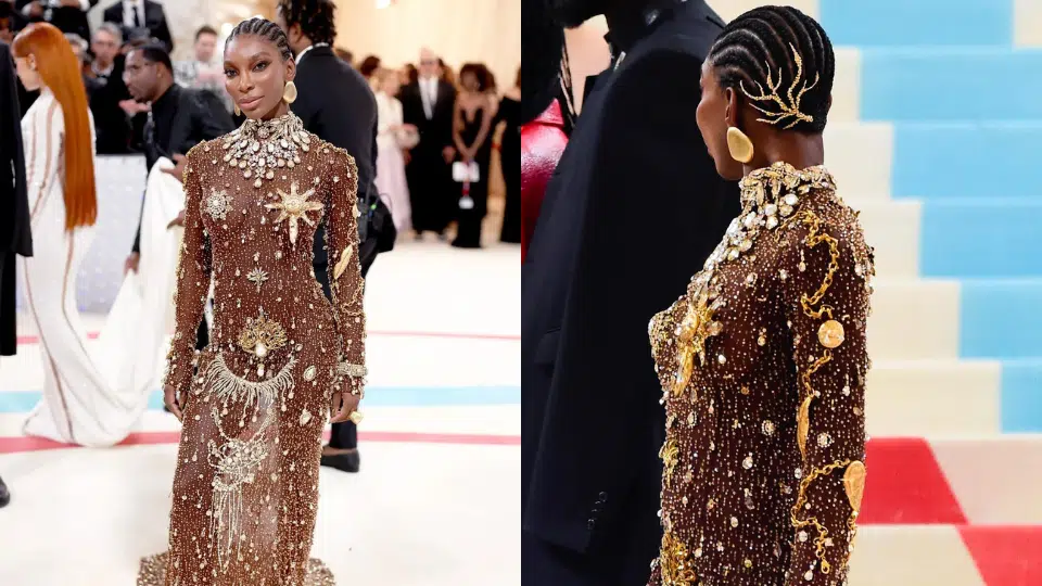 Michaela Coel Schiaparelli