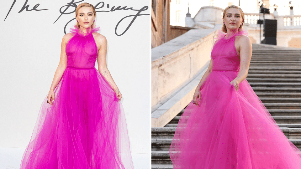 florence pugh valentino