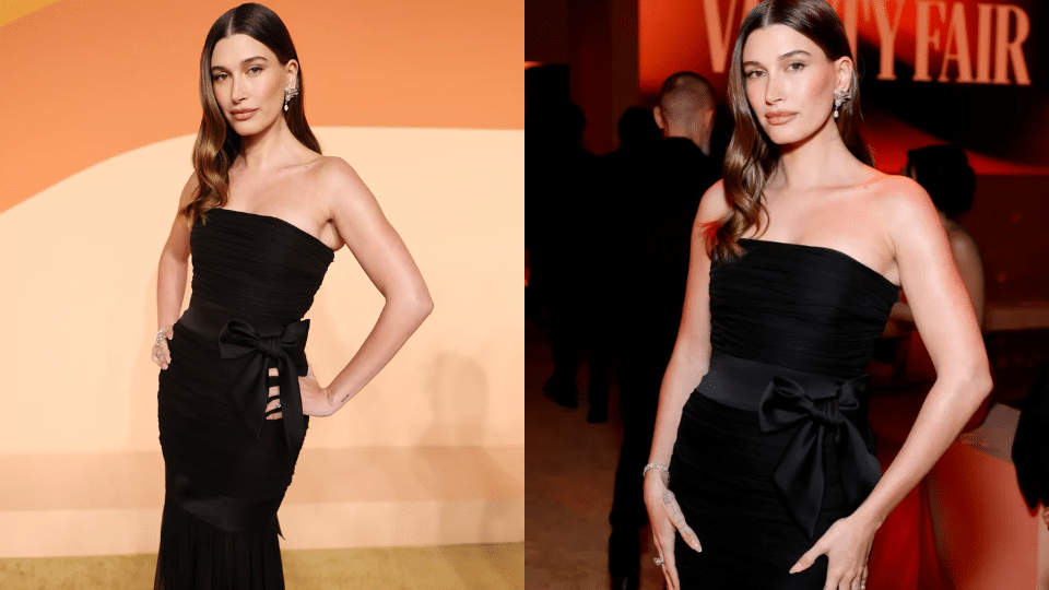 hailey bieber saint laurent