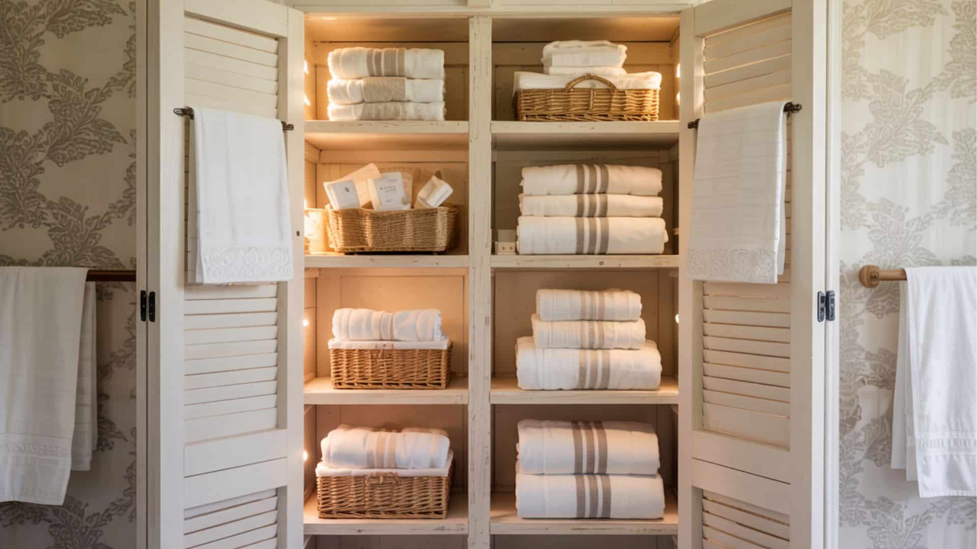 how to organize linen closet