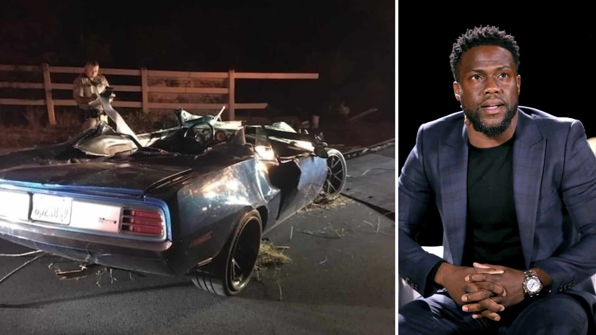 kevin hart car crash injuries