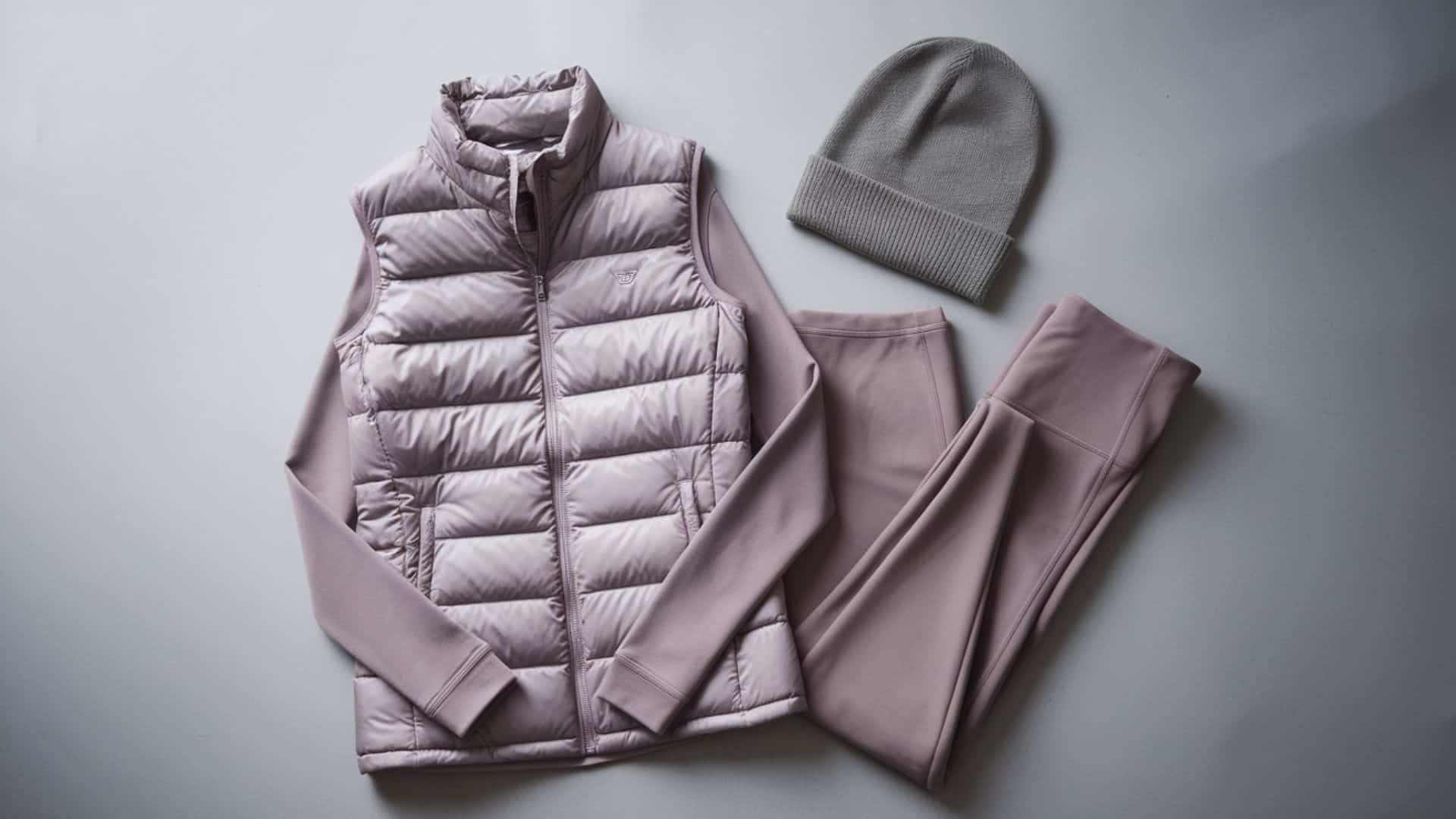 puffer vest scuba sweater