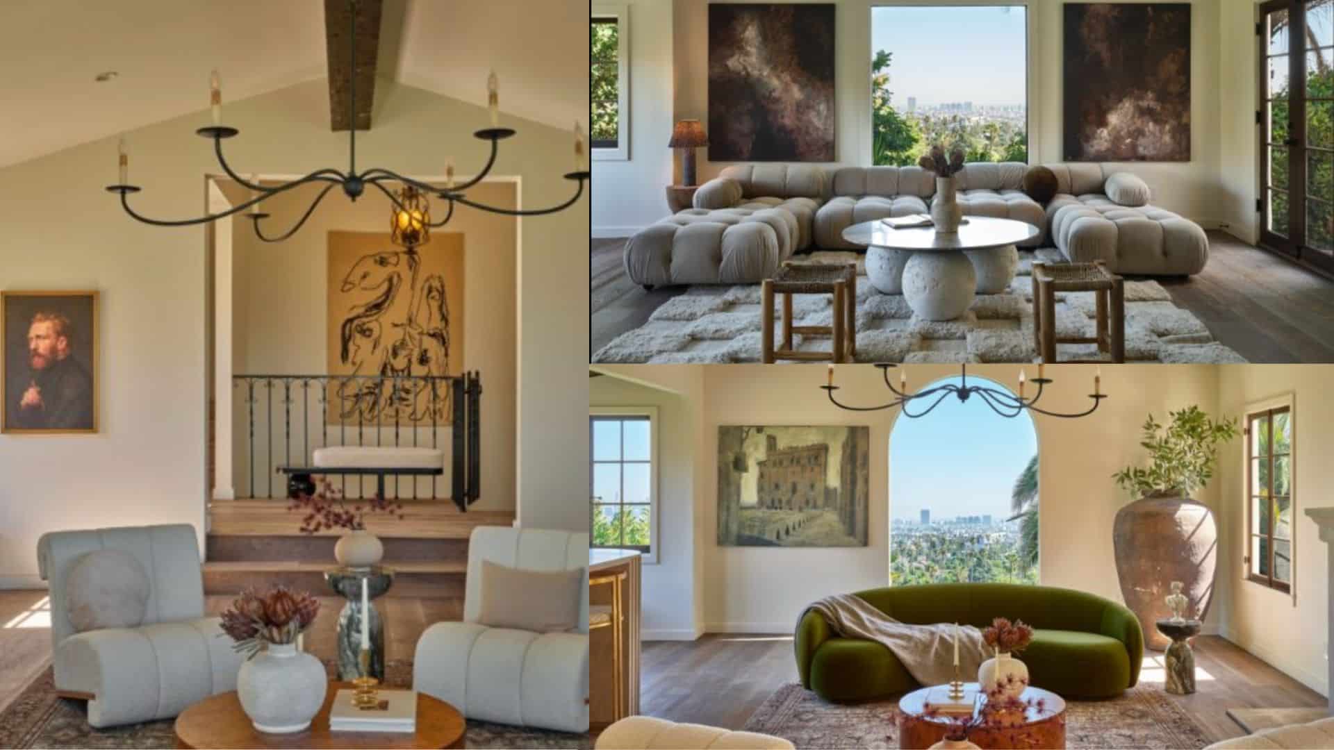 sabrina carpenter hollywood hills house interior