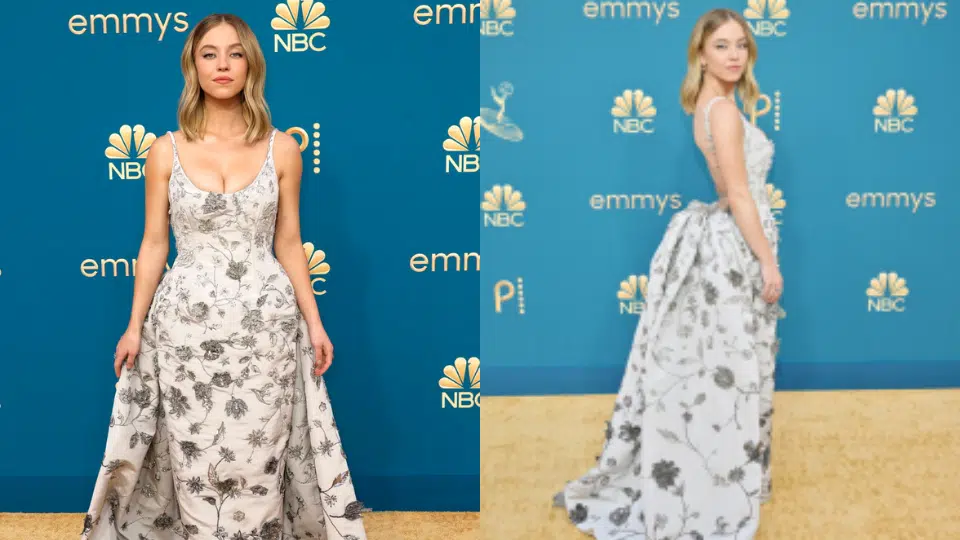 sydney sweeney oscar de la renta