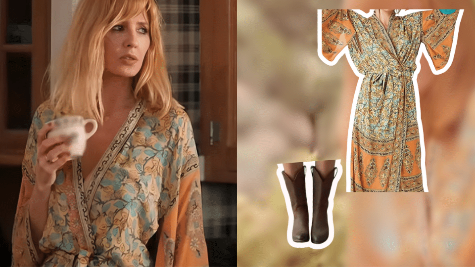 The Floral Kimono Dress