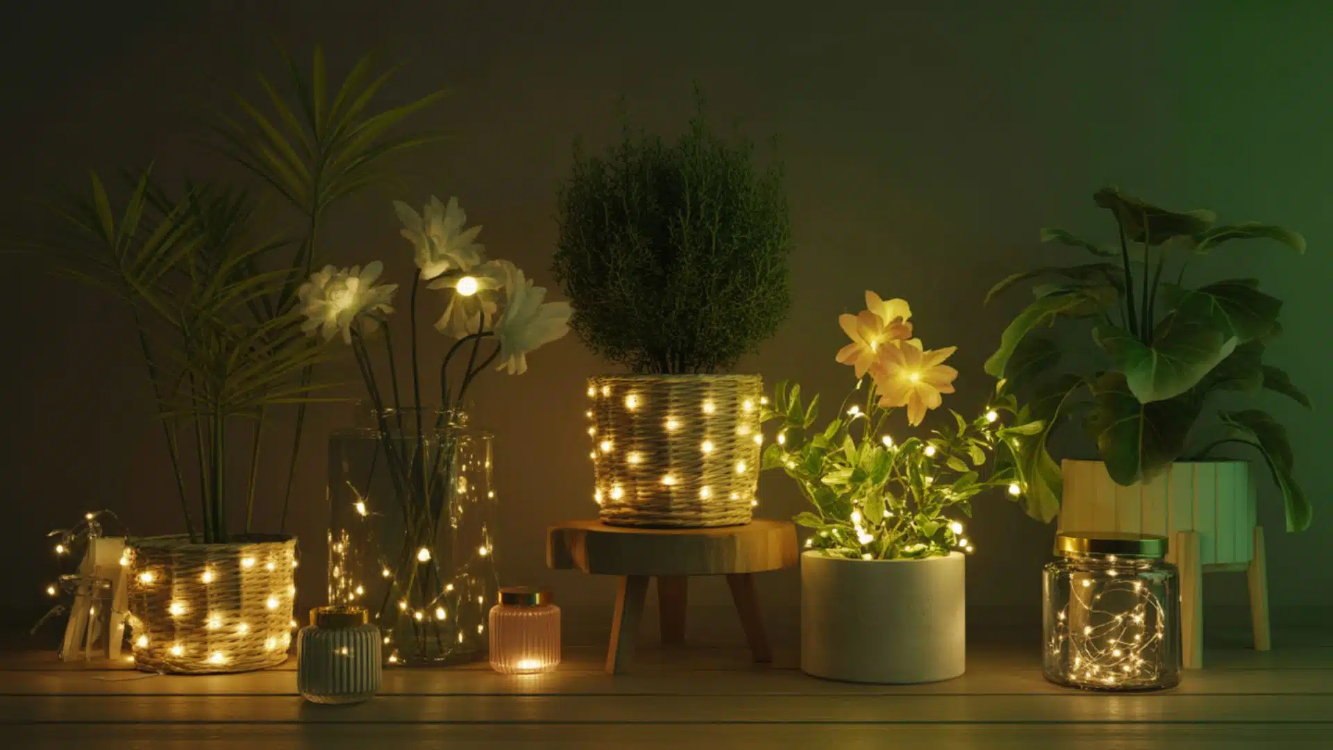 midnight garden glow party theme