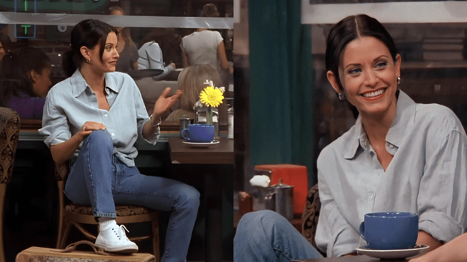 oversized sage button light wash jeans