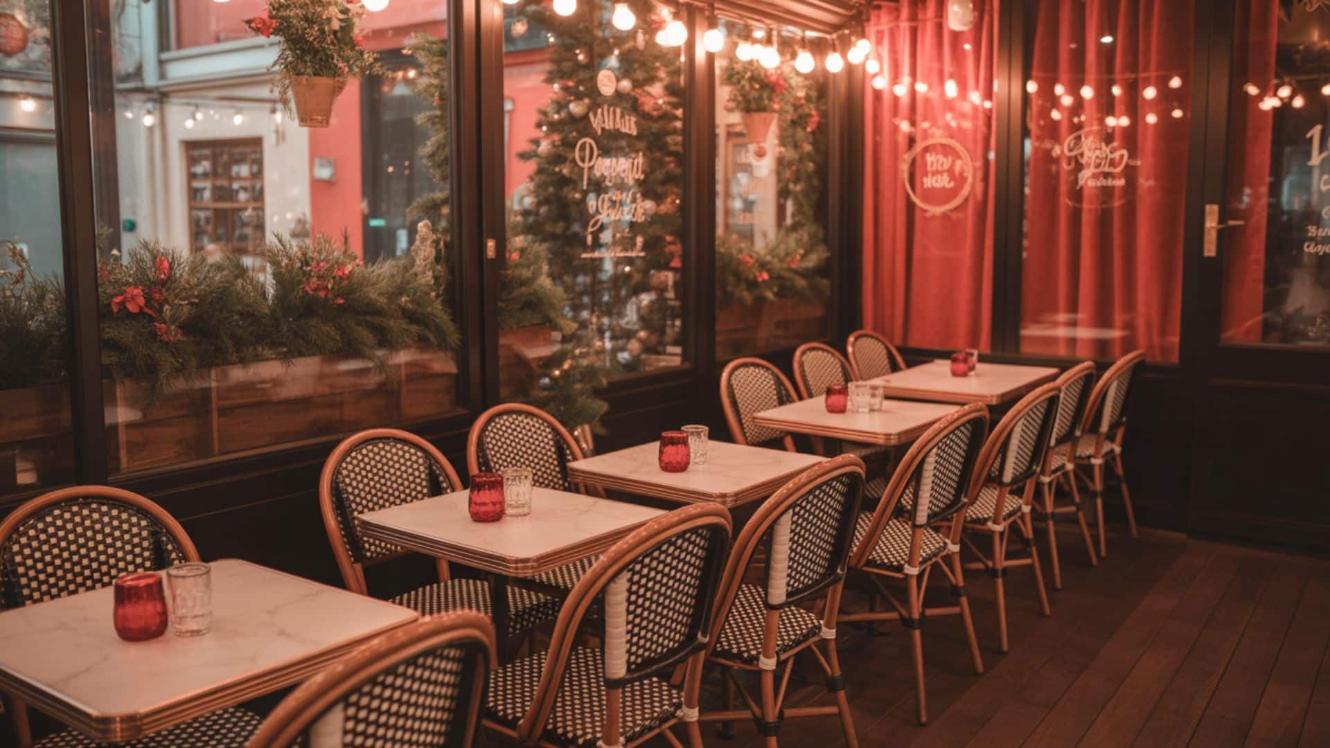 parisian cafe party theme