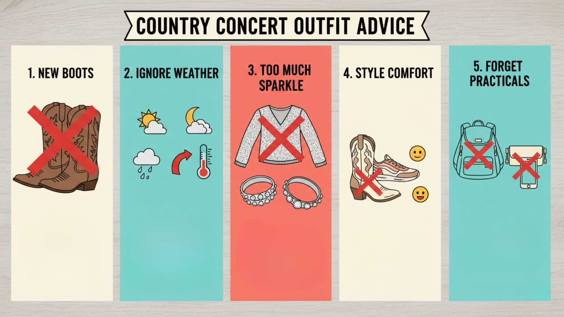 Common Mistakes To Avoid While Attending Concerts