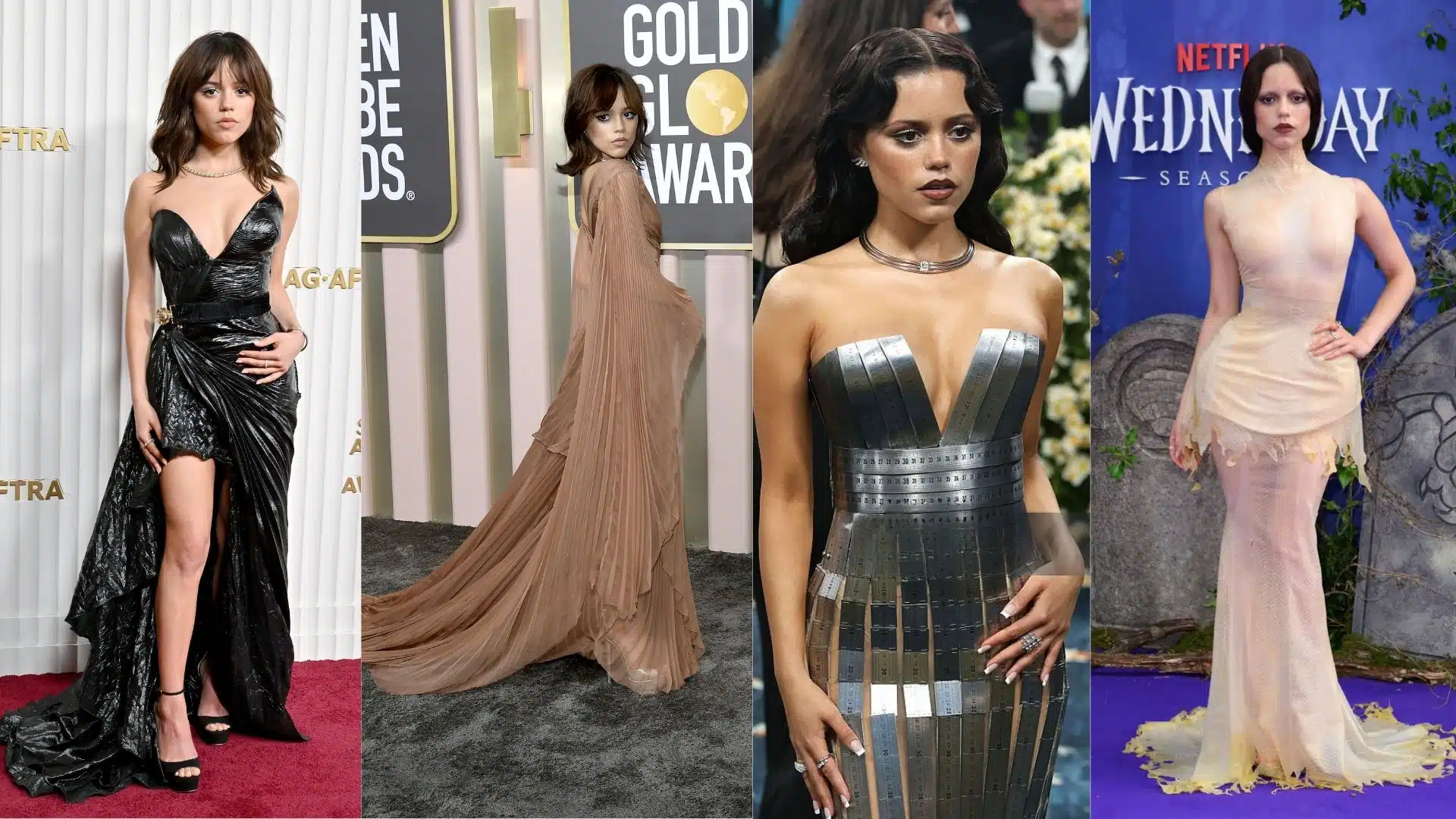 Iconic Jenna Ortega Red Carpet Outfits