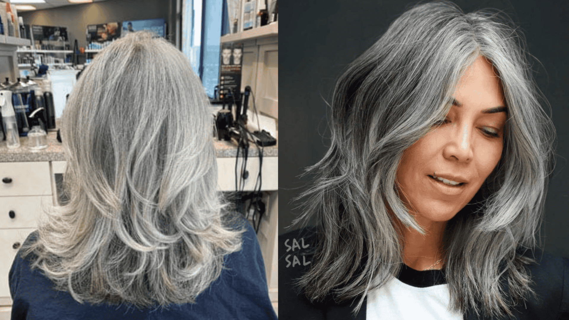 Natural Gray Layered Cut