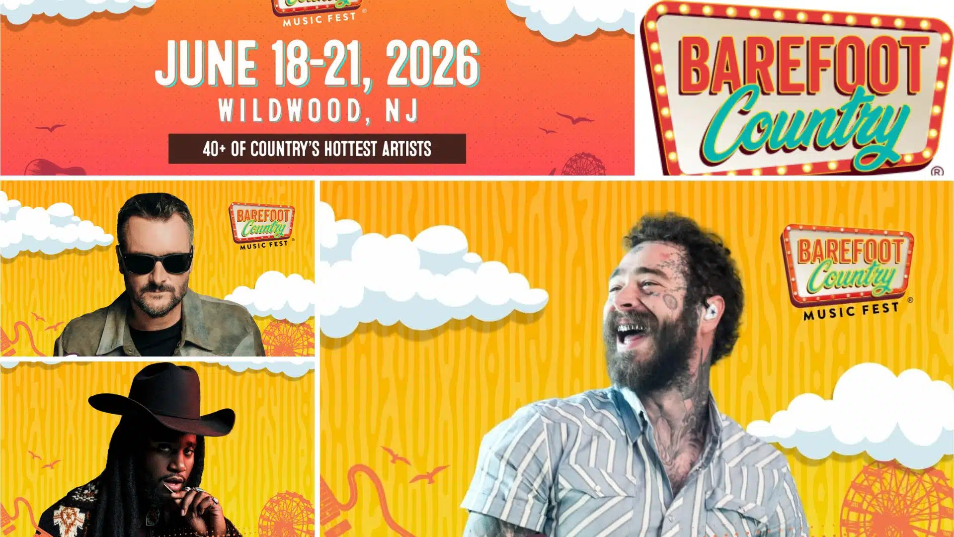 barefoot country music fest guide