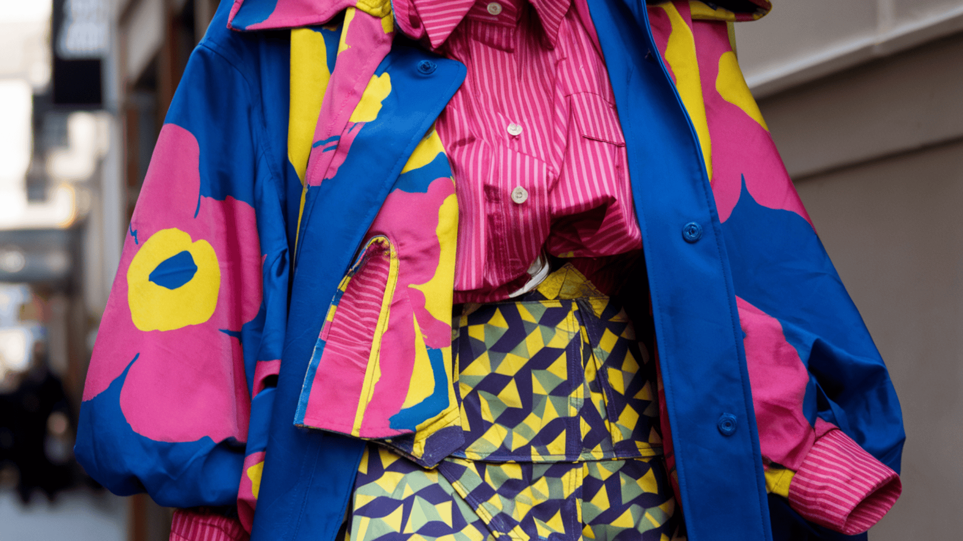 bold colors and prints