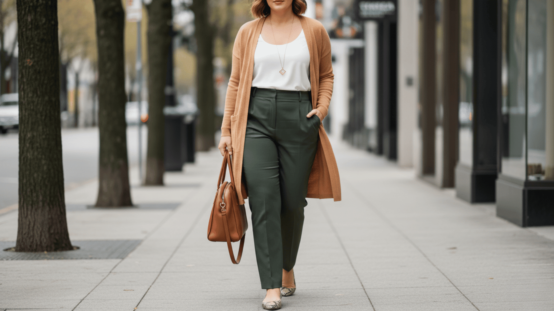 business casual for plus size women