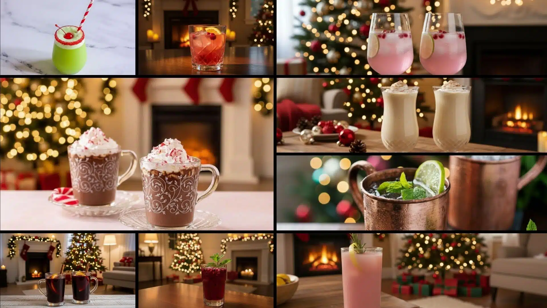 christmas mocktail recipes