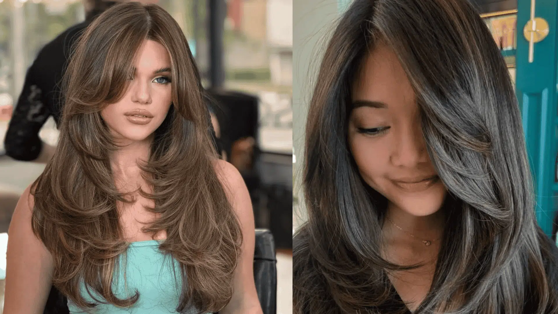 deep layered cut for thick hair