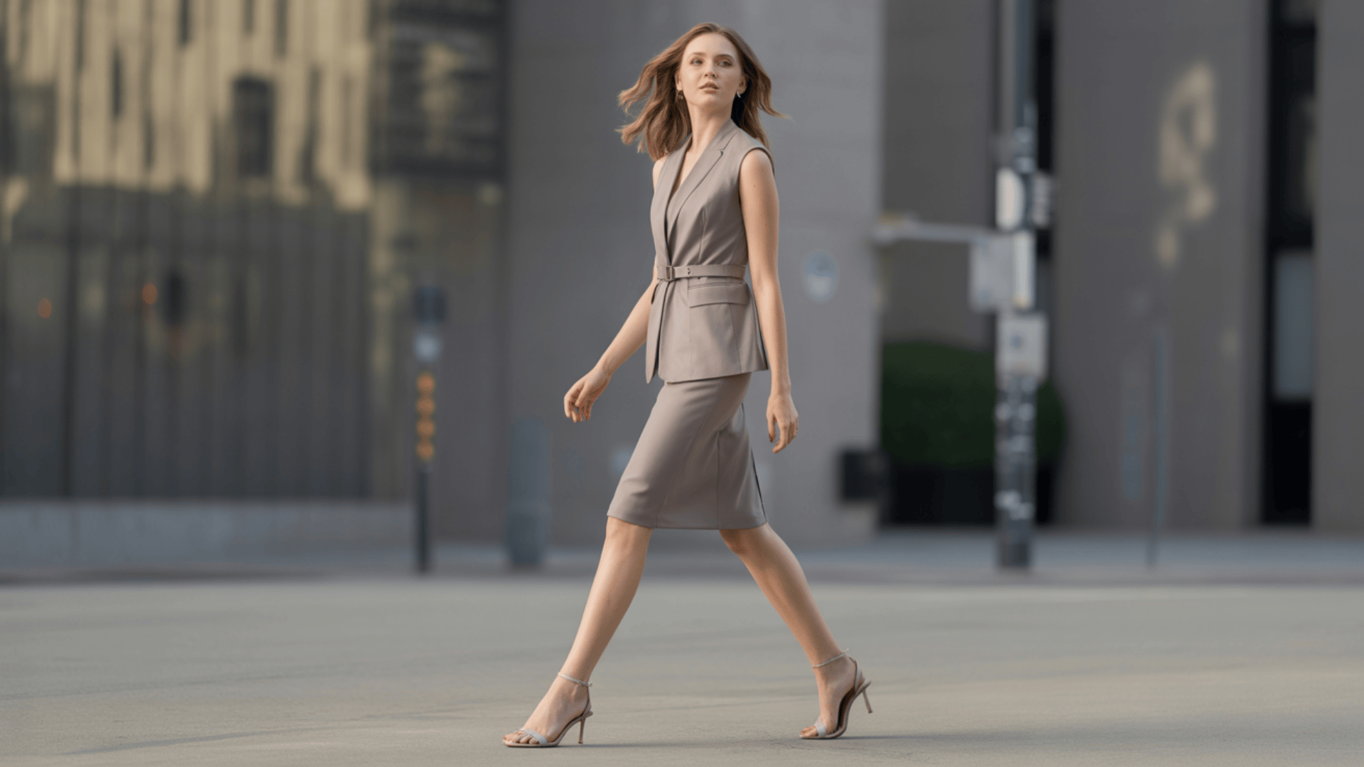 dress focused work outfit