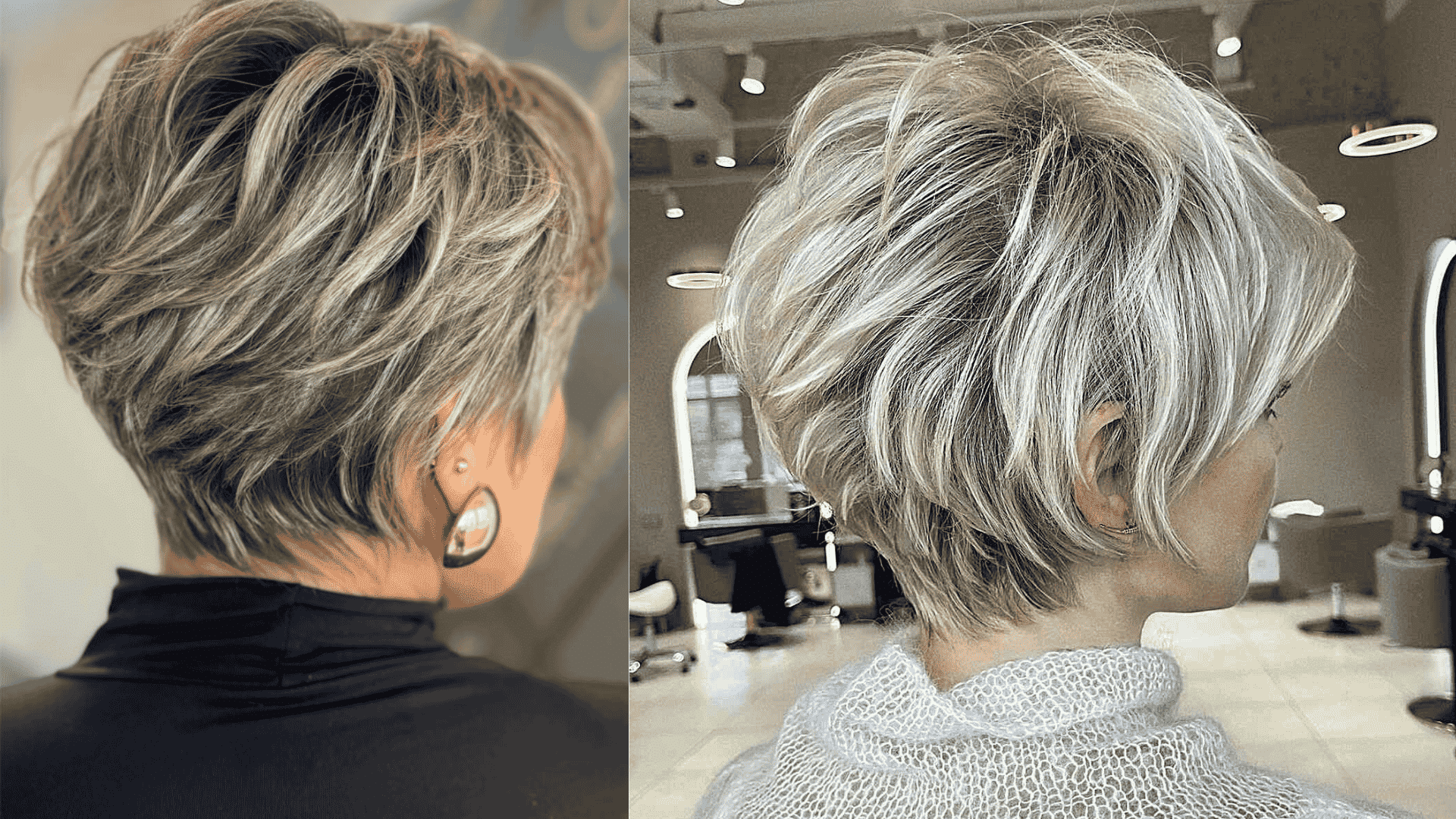 feathered pixie with volume