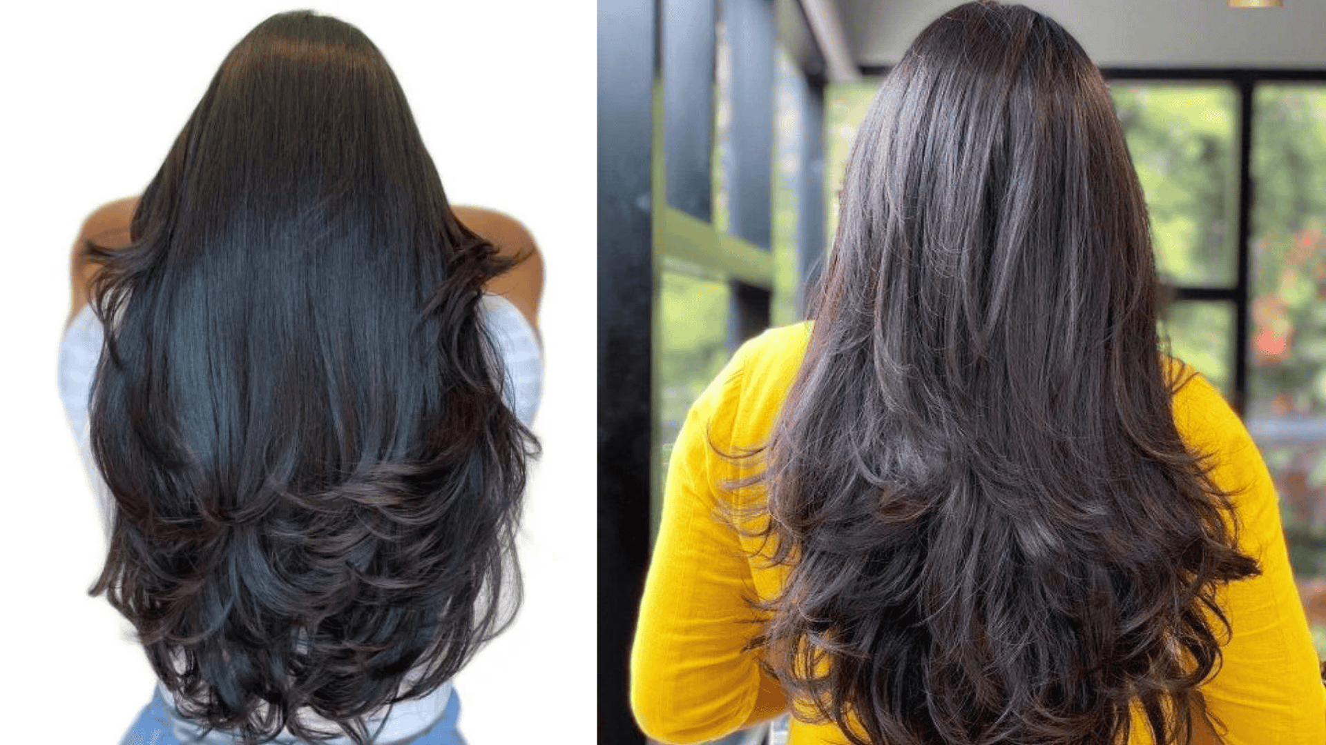 heavy bottom layer cut