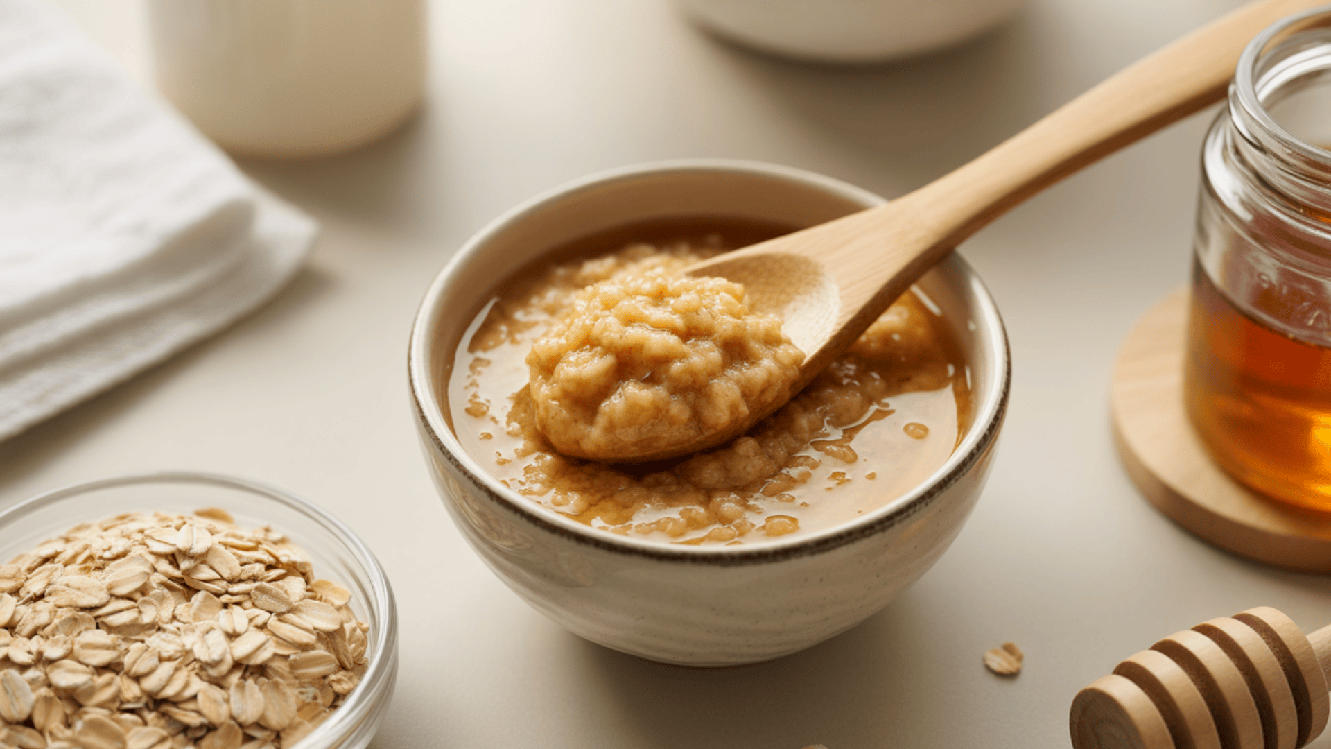 honey and oatmeal mask for blackheads