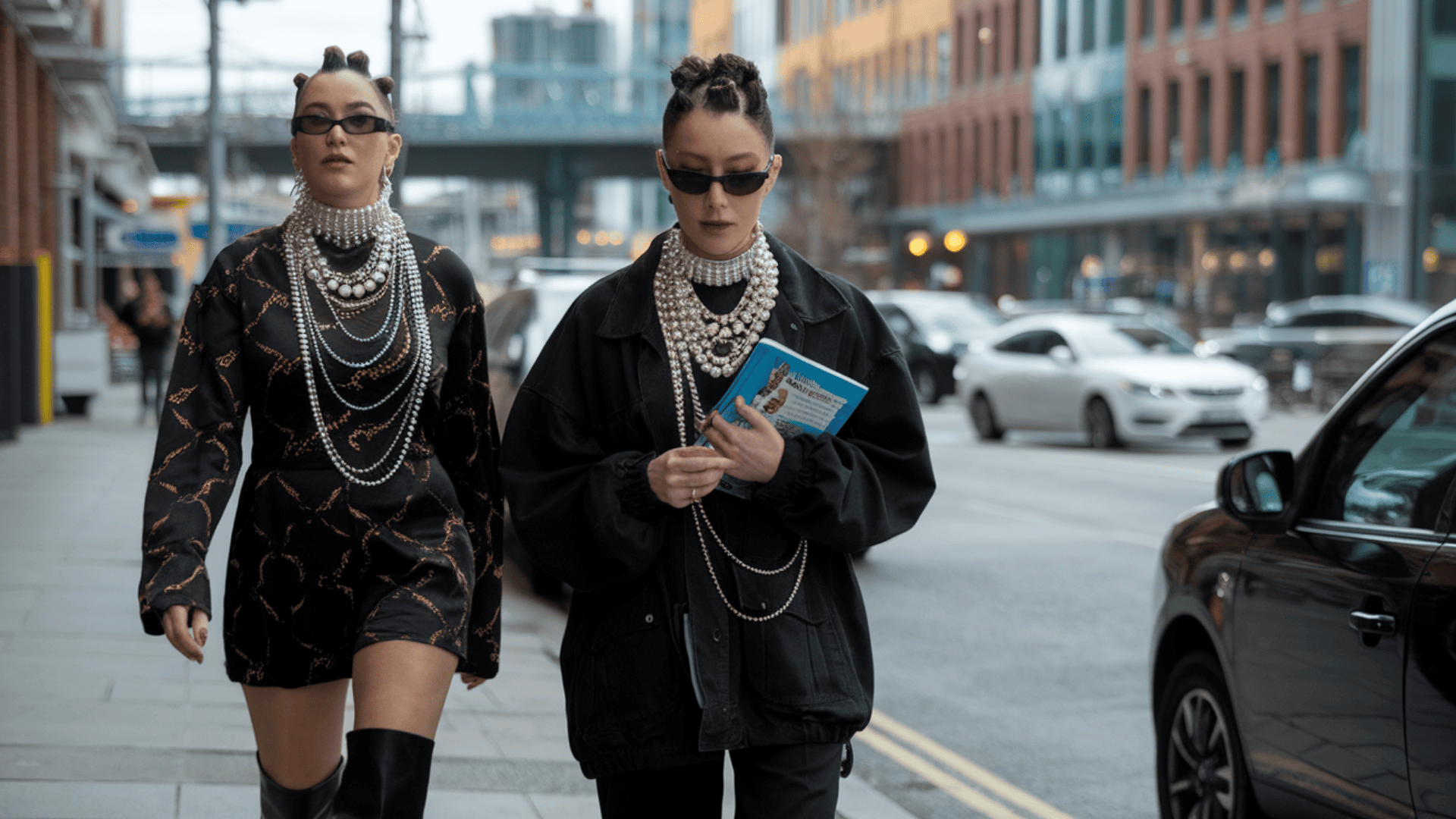 layered necklace moment