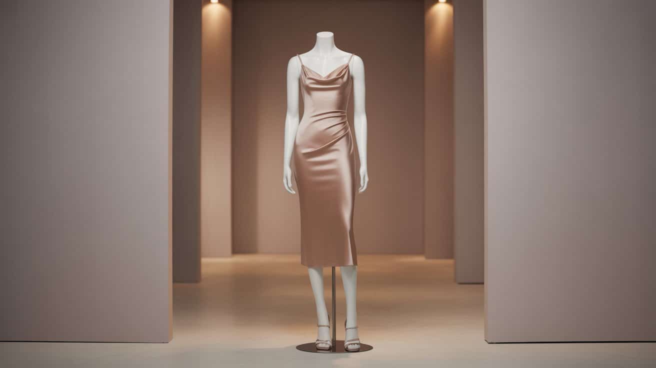 midi-dress-and-strappy heels