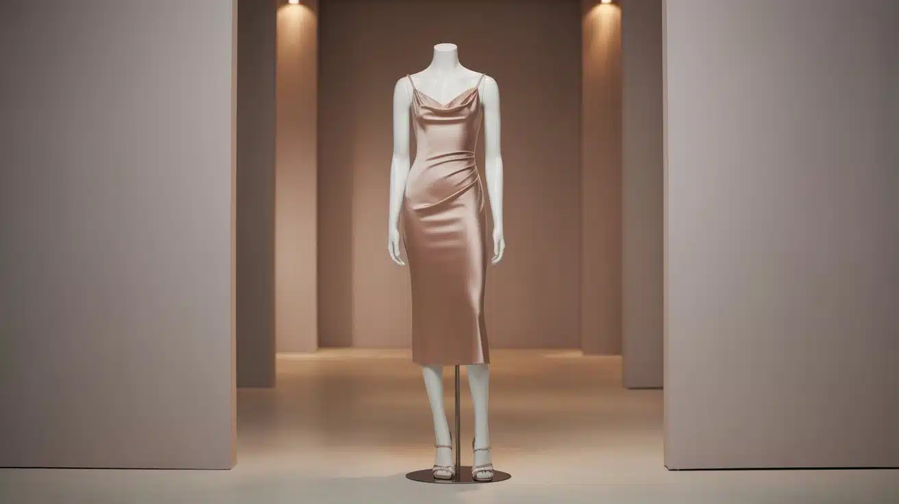 midi-dress-and-strappy heels