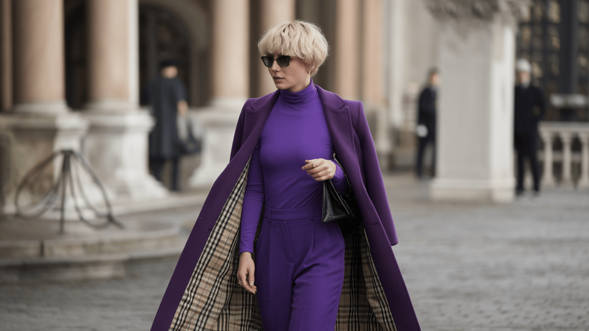 monochrome maximalist