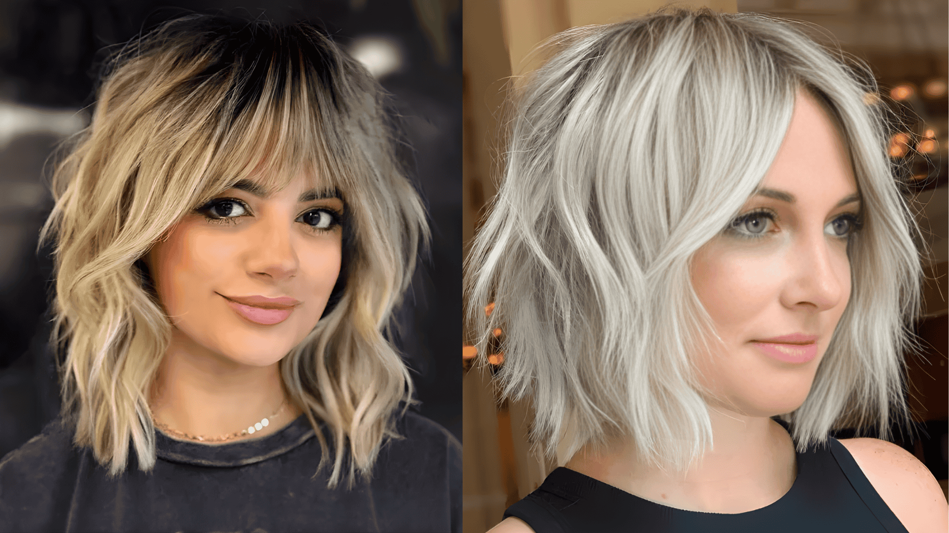 shaggy bob with layers