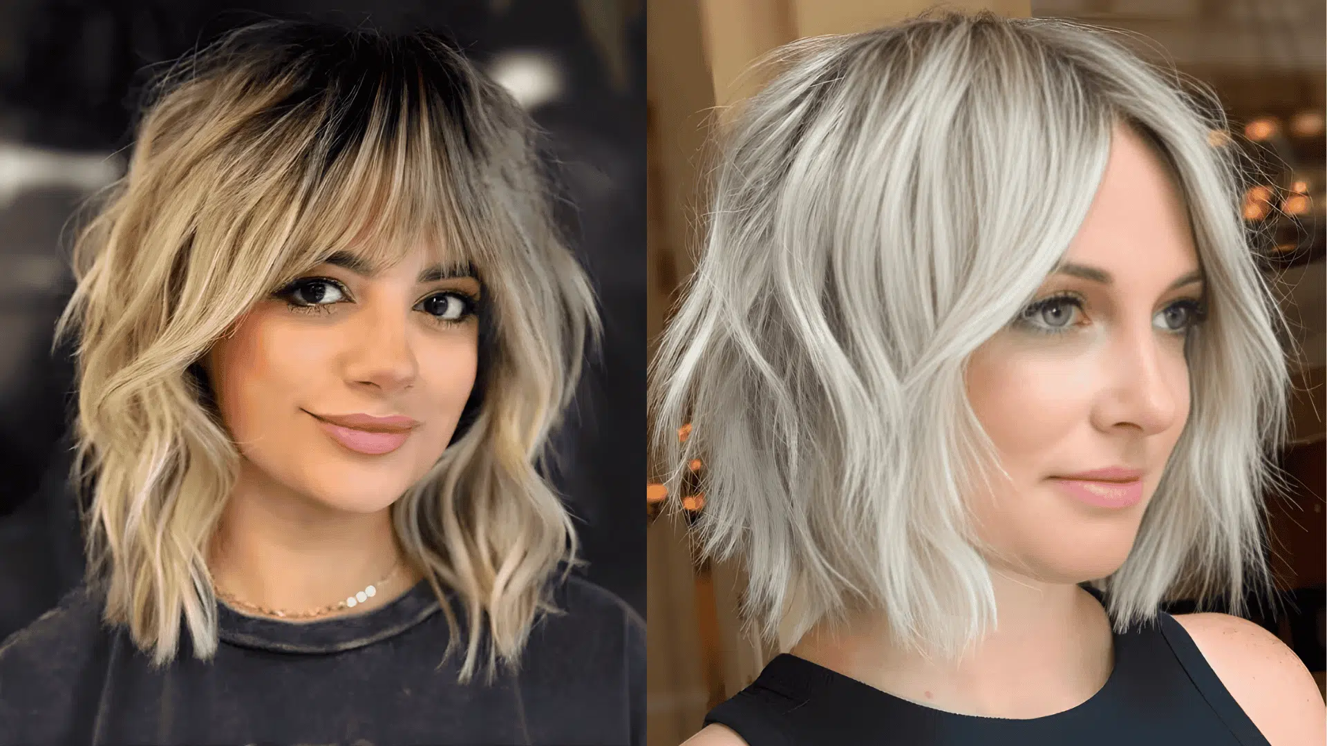 shaggy bob with layers