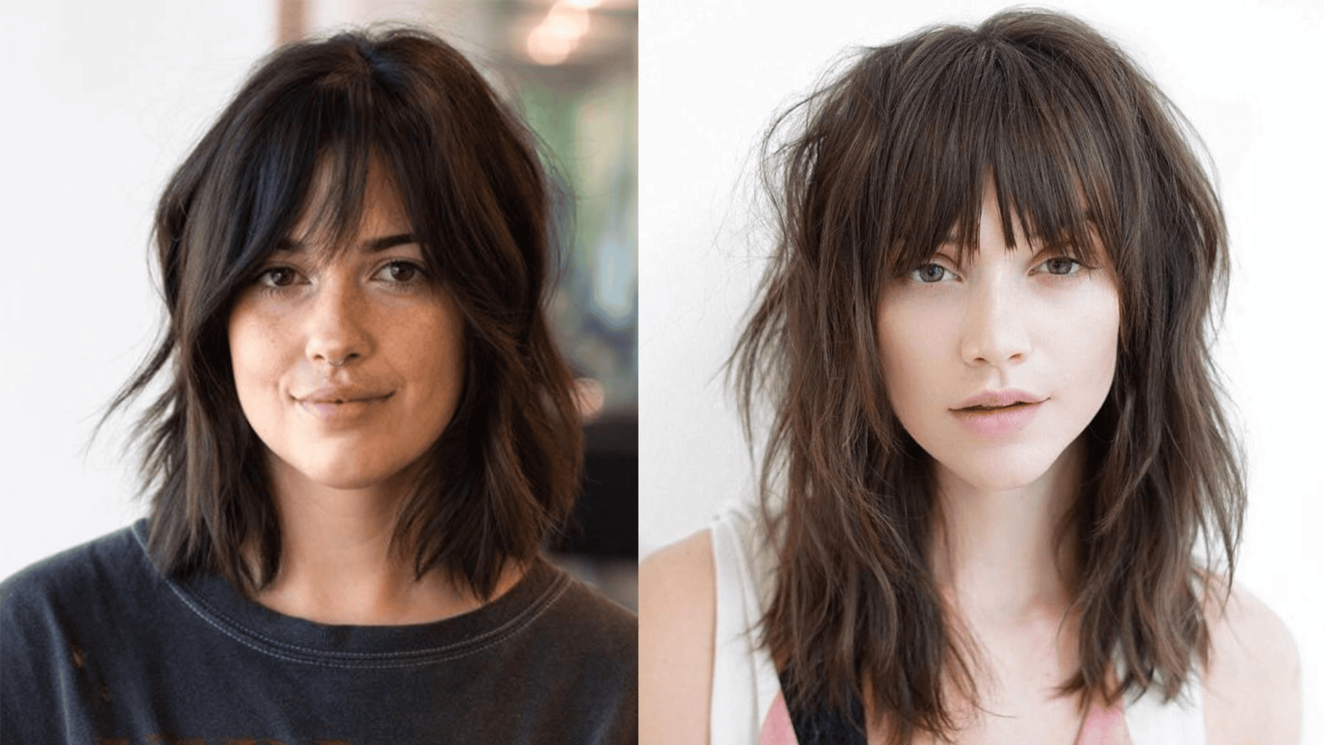 shoulder shag with fringe