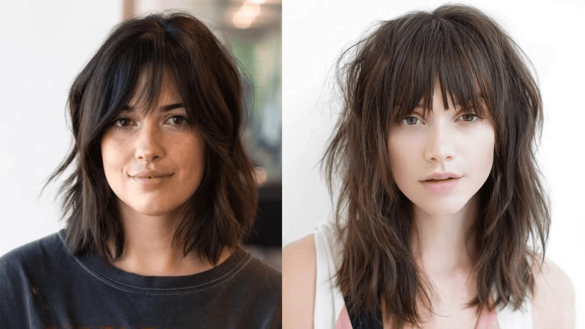 shoulder shag with fringe