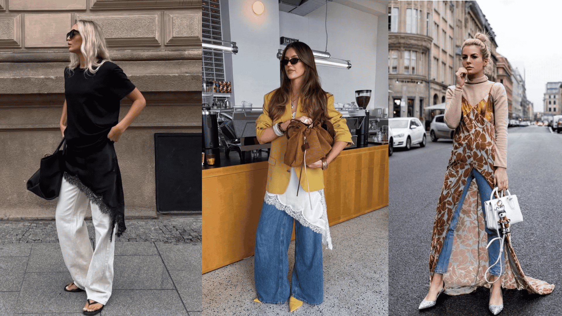 slip dress with jeans