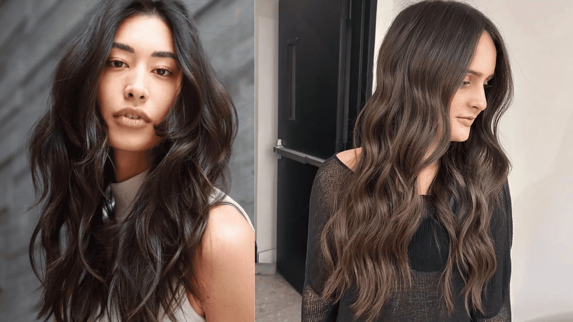 wavy long layers