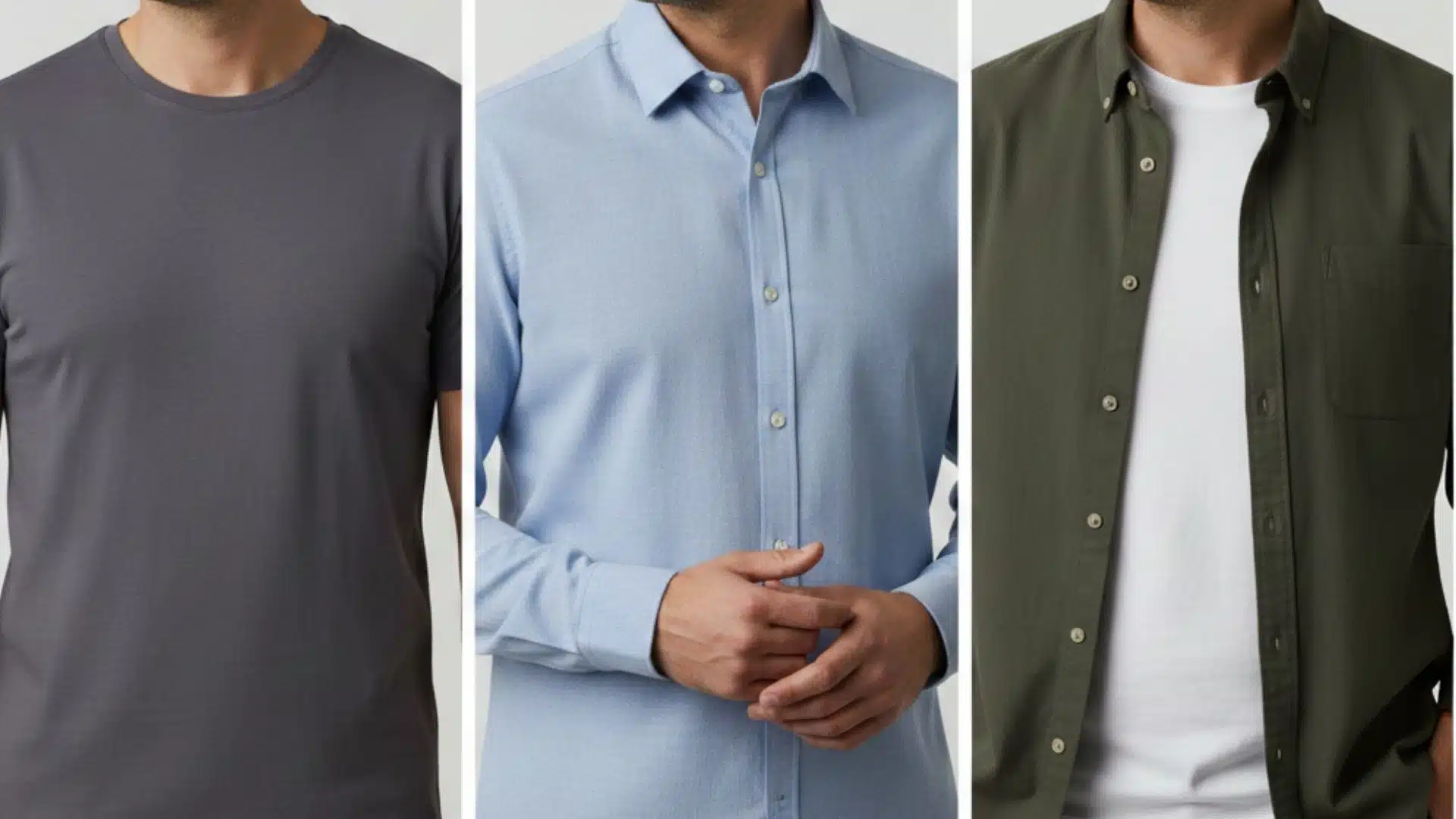 when to wear shirt vs tshirt