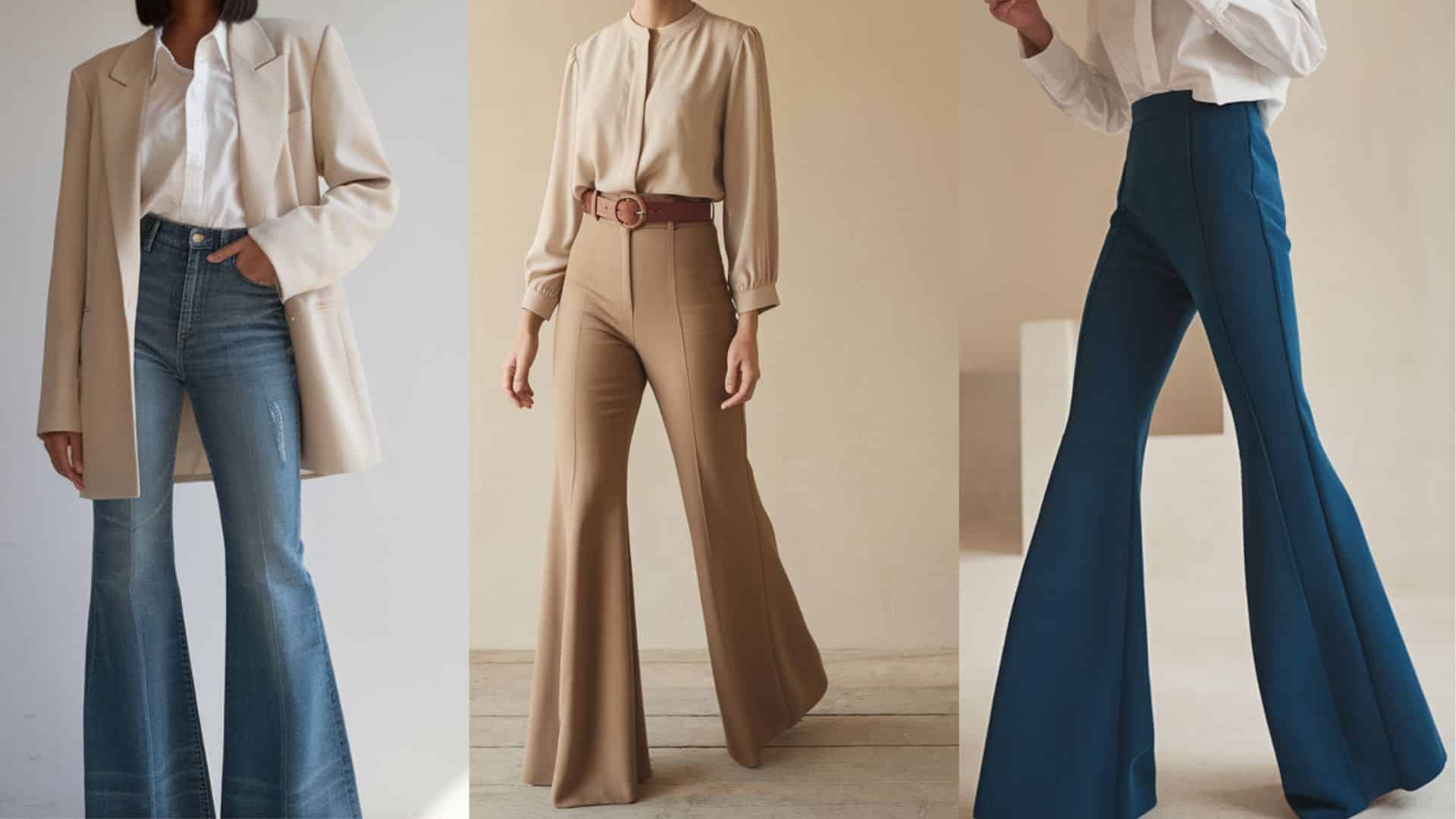 Bootcut or flared pants