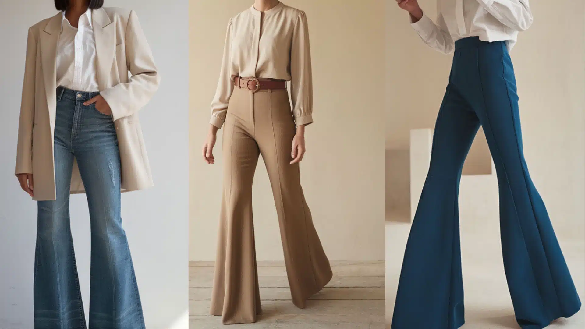 Bootcut or flared pants